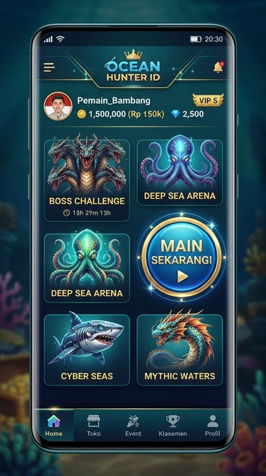 Cuplikan layar menu unduhan fo8 untuk perangkat Android